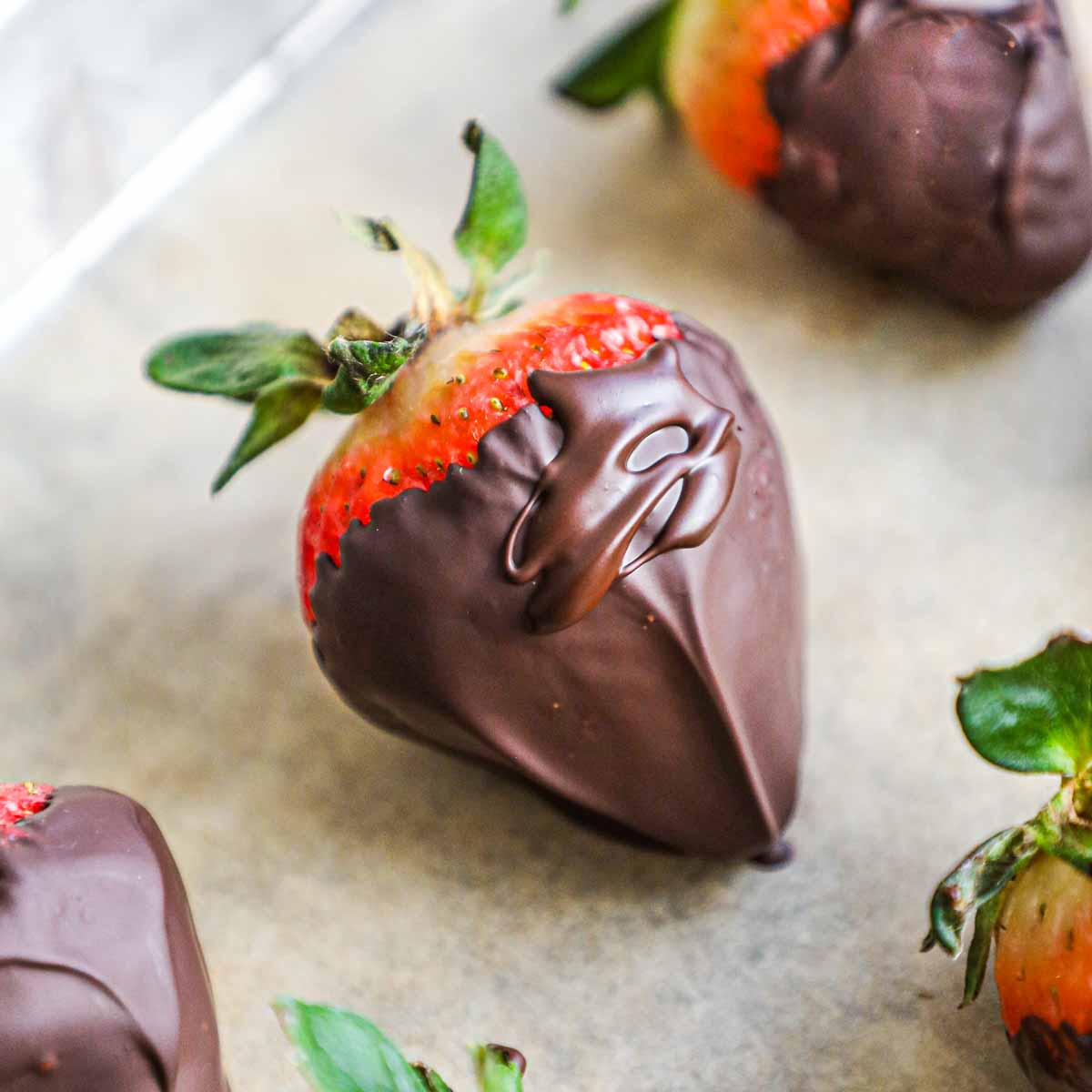 Chocolate Silk Strawberries