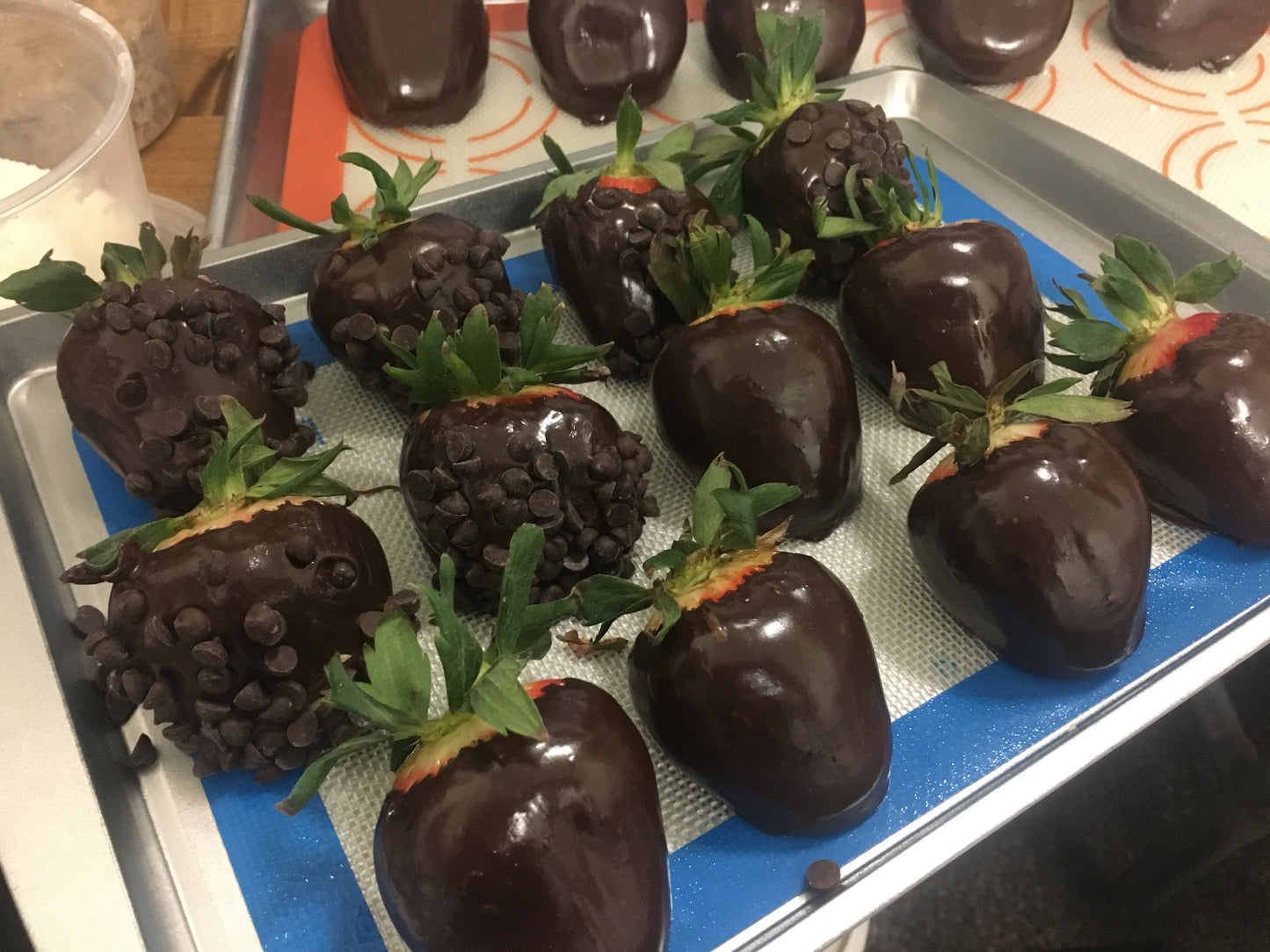 Chocolate Silk Strawberries