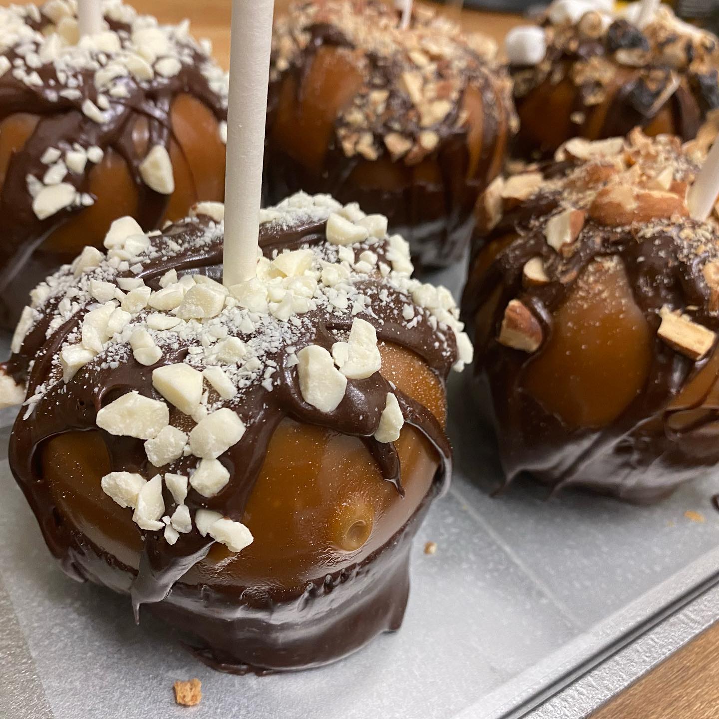 Caramel Silk Apples