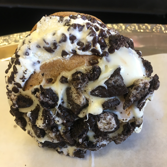 Silk Ice Cream Sandwich - Cookies and Cream