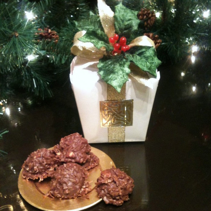 Chocolate Silk Medallions