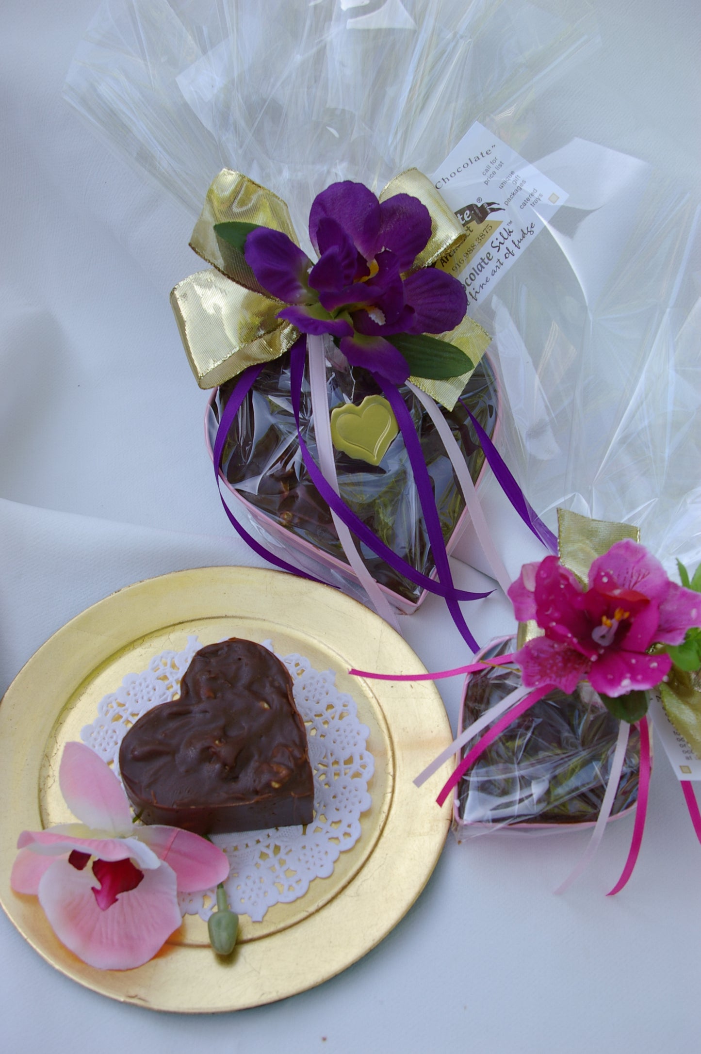 Chocolate Silk Keepsake - 5" Heart (seasonal flavor)
