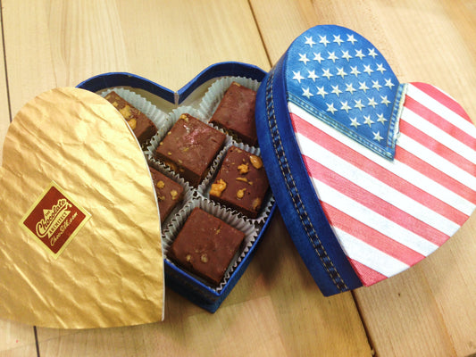 All American Chocolate Silk Heart (8 Pcs)