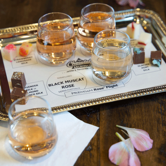 Wine + Chocolate Flights To Go